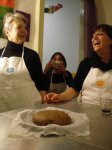 la scuola di cucina dei cuochivolanti: renata, patricia e gabriella