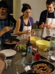 la scuola di cucina dei cuochivolanti: enrica, mada e david